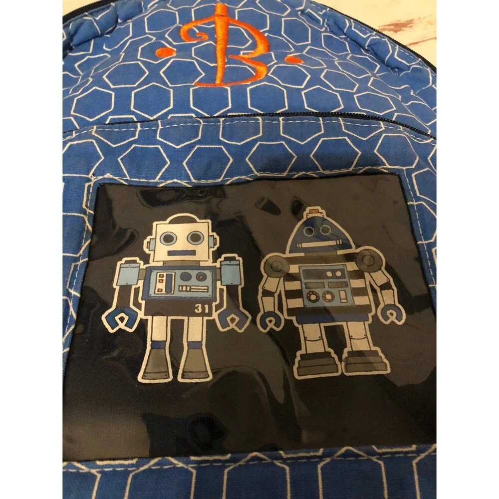 Thirty-one playful robots Backpack